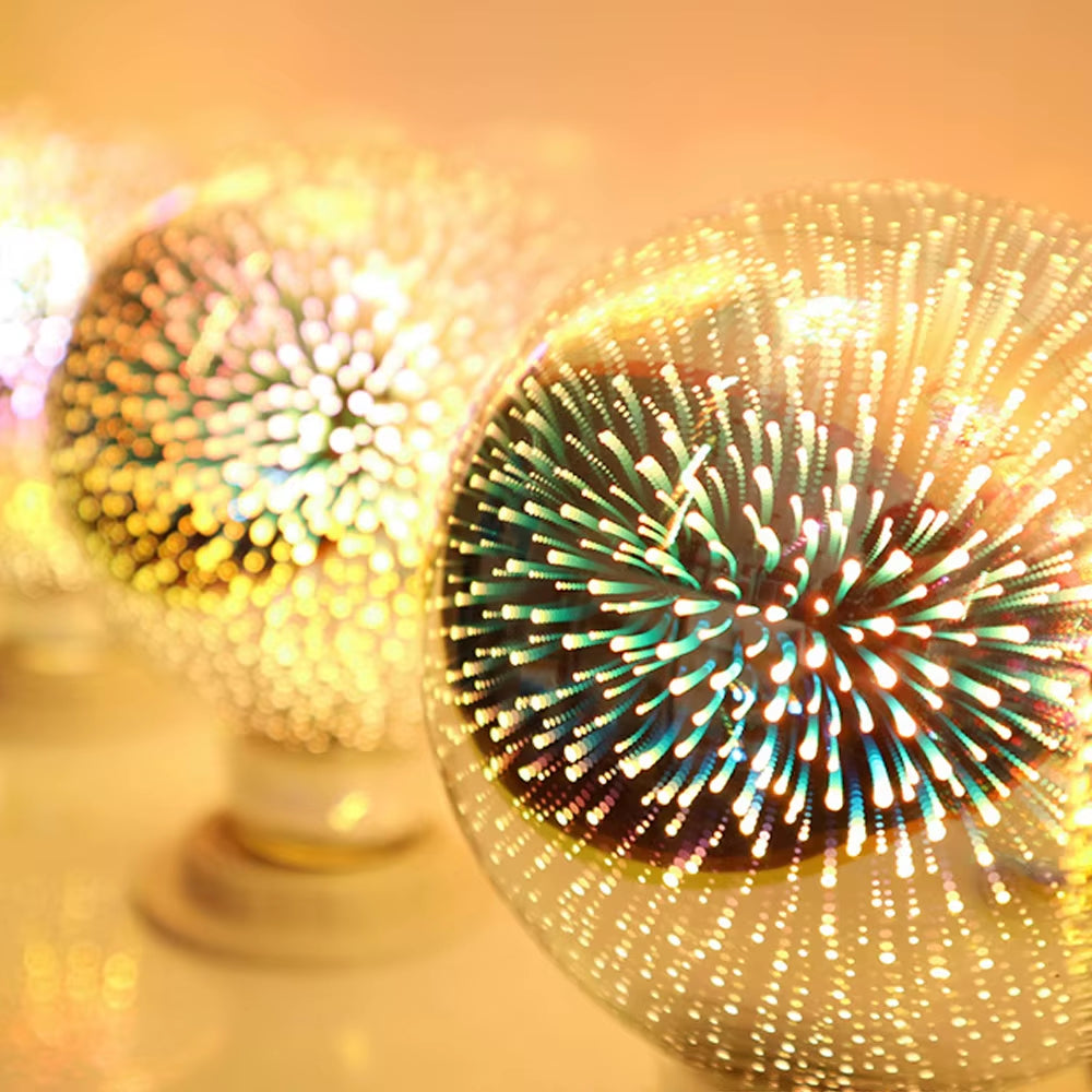 E27 Led Bulb 3D Star 220V Colourful Bombillas Led Edison Bulb Holiday Christmas Decoration Lampada LED Lamp Lamparas