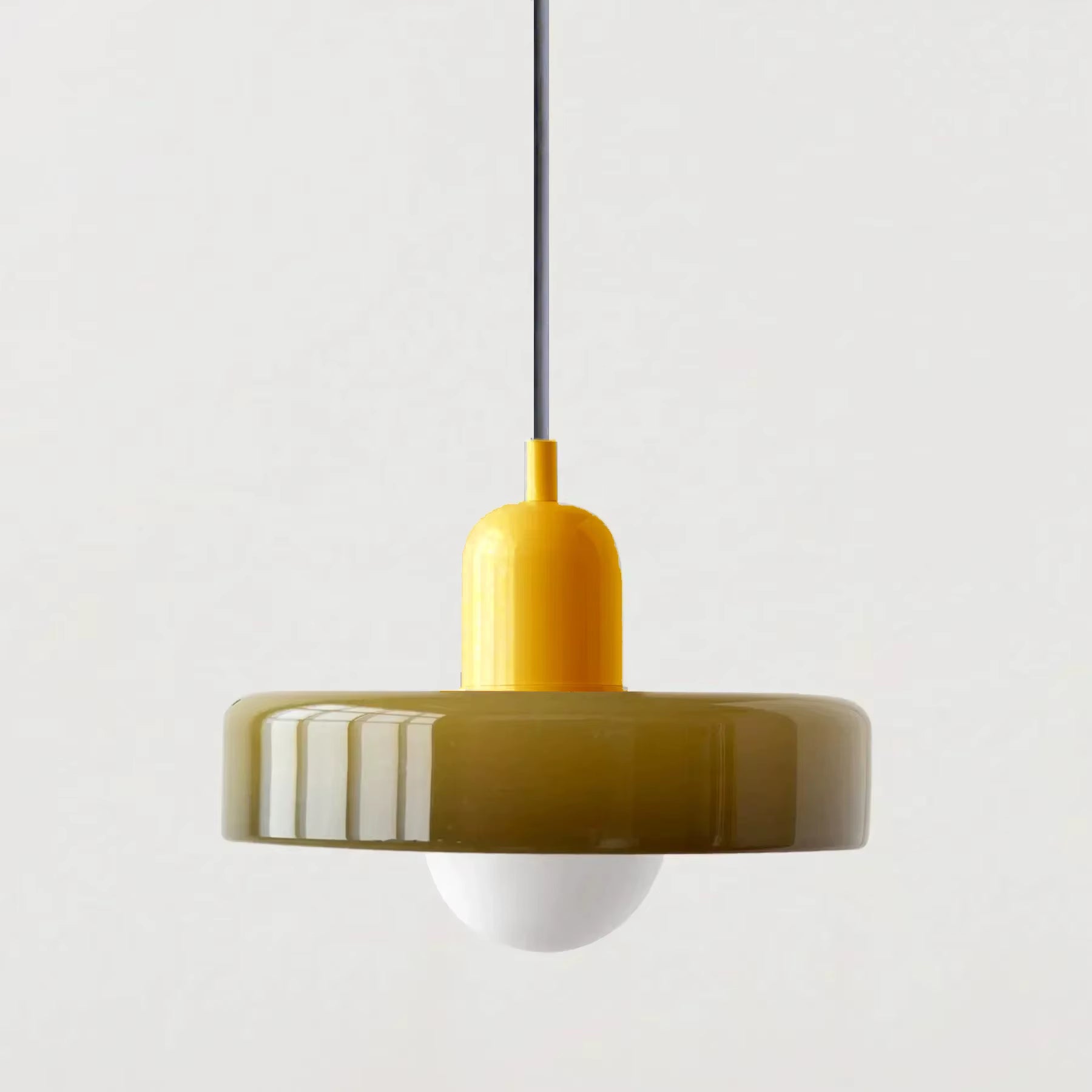 Nordic Retro Glass Pendant Lamps Indoor E27 LED Chandelier Living Room Dining Room Bedroom Kitchen Decorative Lights Fixture