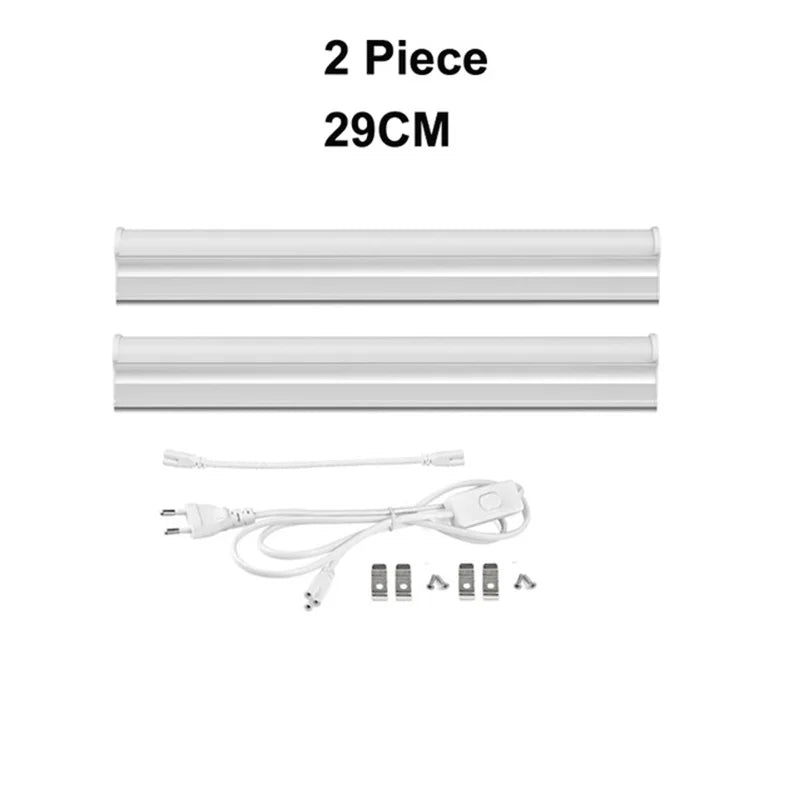 Led Lights for Kitchen Cabinet Light Bedroom Led Backlight Tv Decoration Lighting 6W 29Cm EU T5 Tubes LED Strip Bar Table Lamp